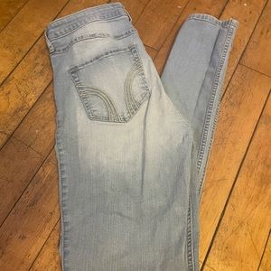 hollister womens super skinny high rise jeans